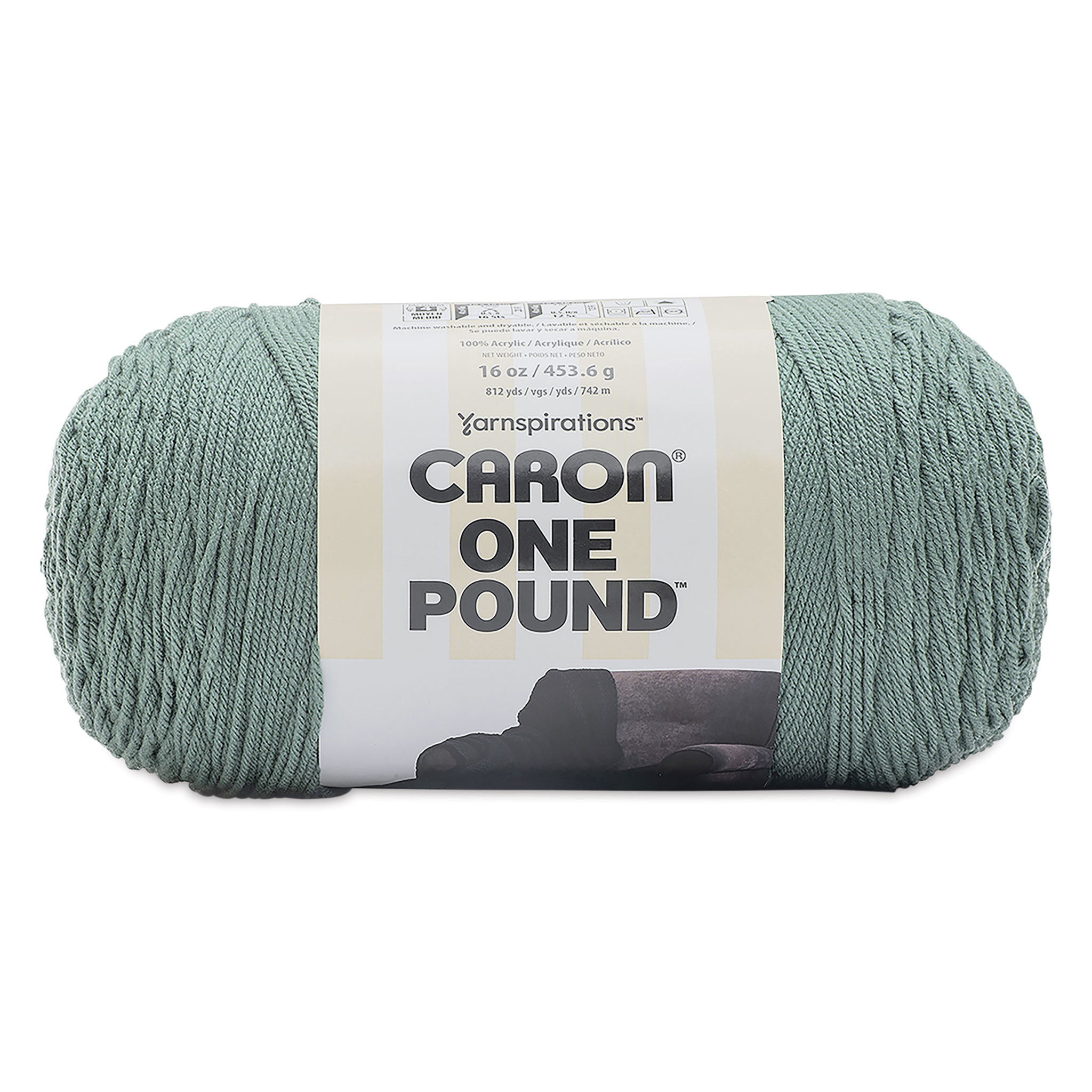 Caron One Pound Yarn - Aqua
