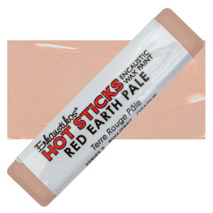 Enkaustikos Hot Sticks Encaustic Wax Paints - Red Earth Pale, 13 ml stick