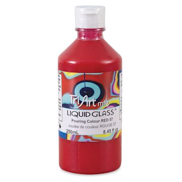 Open in modal - Tri-Art Liquid Glass Acrylic Pouring Color - Red, 250 ml