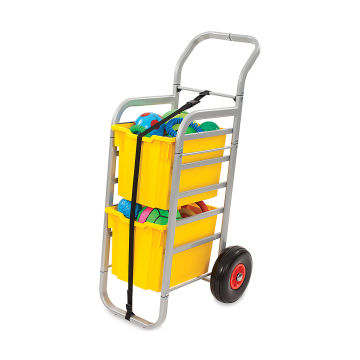 Gratnells Rover All Terrain Mobile Cart - 2 Jumbo Trays, Sunshine Yellow