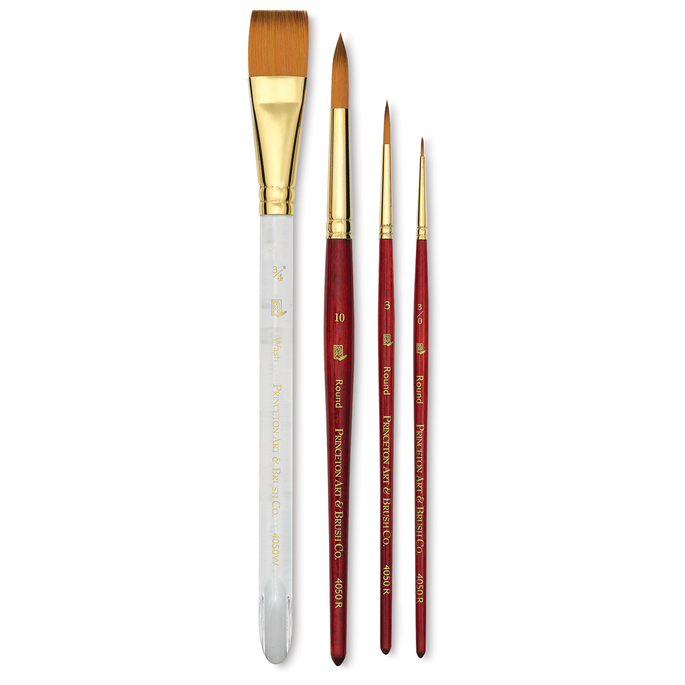 Princeton Heritage Series 4050 Synthetic Sable Brushes and Sets