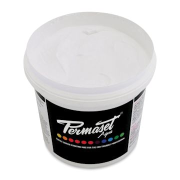 Open in modal - Permaset Aqua Fabric Ink - Supercover White, Liter