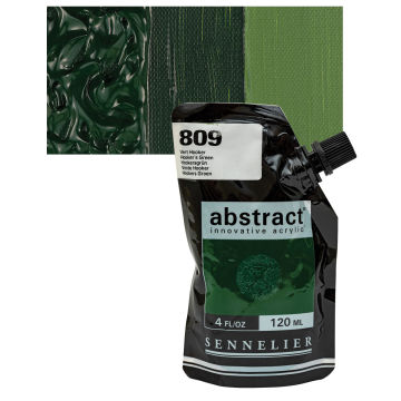 Sennelier Abstract Acrylic - Hookers Green, 120 ml pouch