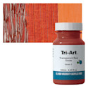 Tri-Art High Viscosity Artist Acrylic - Transparent Red Oxide, 120 ml jar