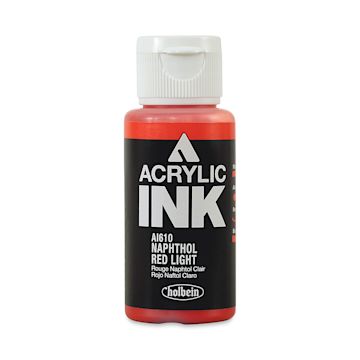 Open in modal - Holbein Acrylic Ink - Naphthol Red Light, 30 ml