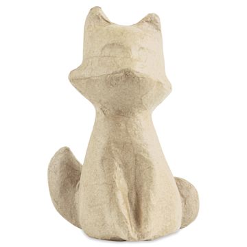 Open in modal - Decopatch Medium Paper Mache Animal - Large Fox - front