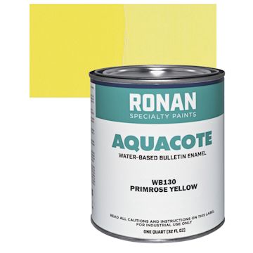 Open in modal - Ronan Aquacote Water-Based Acrylic Color - Primrose, Quart and swatch