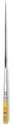 Escoda Light Ox Hair Brush - Extra Long Liner, Extra Short Handle, Size 9