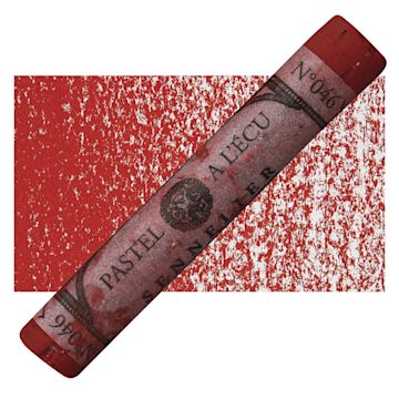 Open in modal - Sennelier Soft Pastel - Carmine Brown pastel and swatch