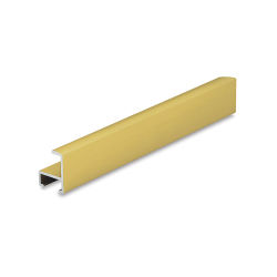 Nielsen Metal Frame Section Style 11 - 6" x 13/32", Frosted Gold