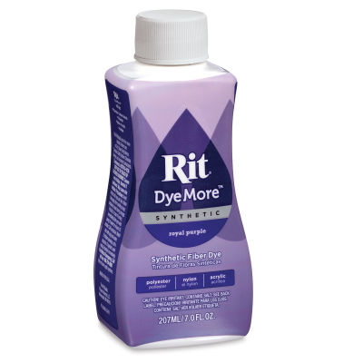 Rit DyeMore Synthetic Fiber Dye - Royal Purple, 7 oz (Bottle)