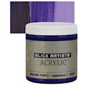 Blick Artists' Acrylic - Dioxazine Purple, 8 oz tube