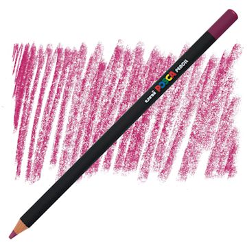 Open in modal - Posca Colored Pencil - Fuchsia pencil and swatch