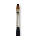 Dynasty Pure Red Sable Brush - Flat, Refill Brush, Size 8