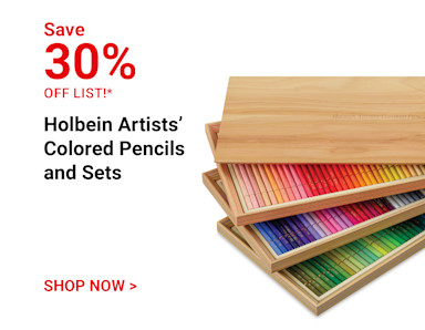 Save 30% off list. Holbein Artists' Colored Pencils and Sets. Shop Now.