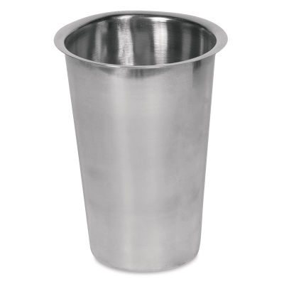 Richeson Stainless Steel Canister - Front view of large Canister
