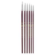 Utrecht Series 233 White Nylon Sable Round Brushes