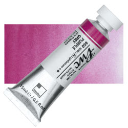 PWC Extra Fine Professional Watercolor - Purple Grey, 15 ml, Tube with Swatch