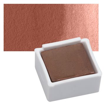Open in modal - Derwent Graphitint Paint Pan - Autumn Brown pan and swatch