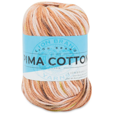 Lion Brand Pima Cotton Yarn - Auburn, 157 yards