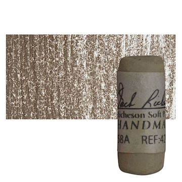 Open in modal - Richeson Handmade Soft Pastel - Gray 158 pastel and swatch
