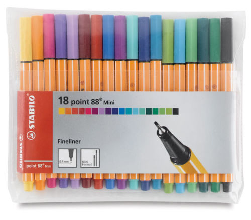 STABILO Point 88 Fineliner pen – Warm Wishes