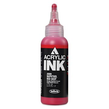 Open in modal - Holbein Acrylic Ink - Naphthol Red Deep, 100 ml