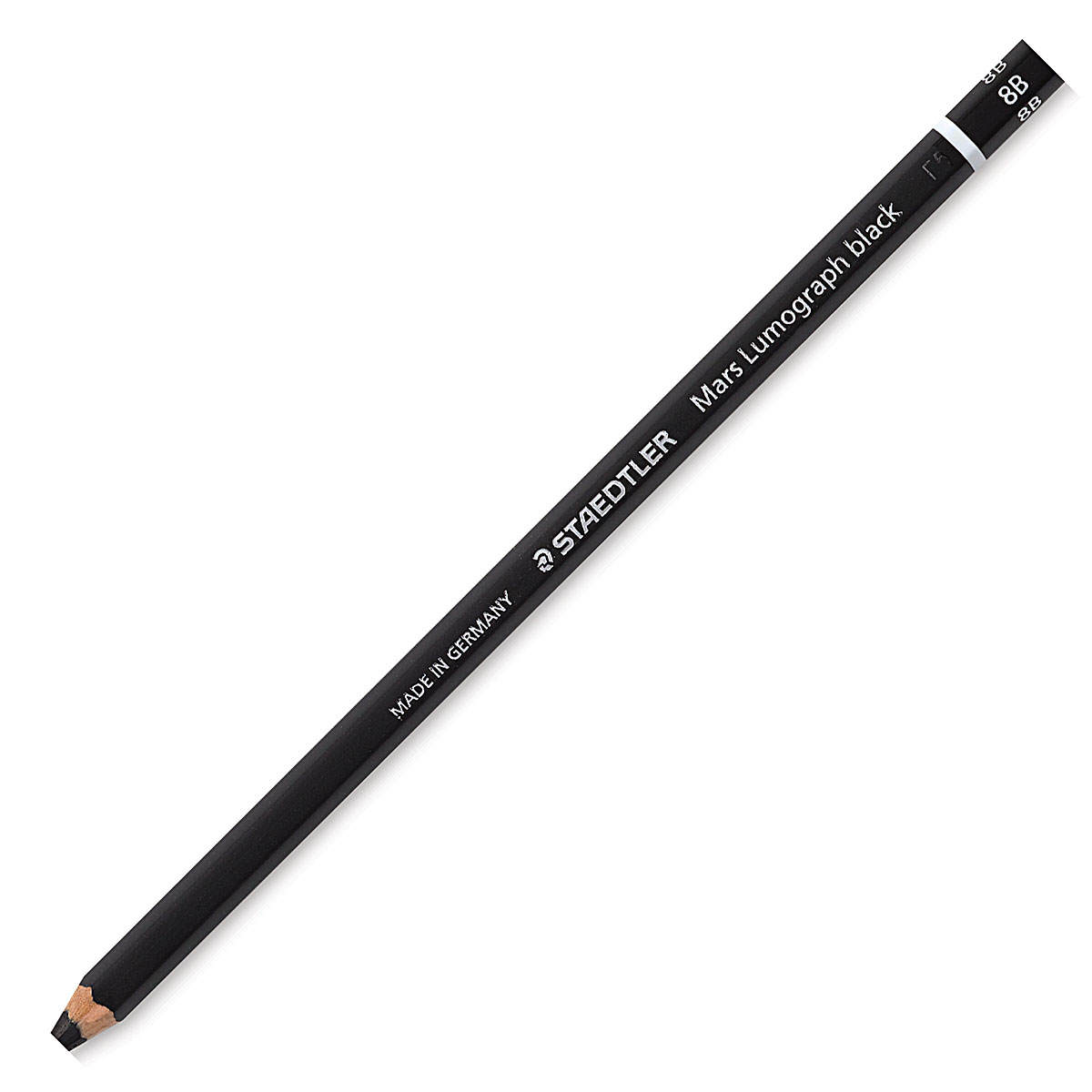 Staedtler Mars Lumograph Black, Carbon Blend Provides Jet Black Lines,  Professional Art Pencils, Tin of 6 Assorted Black Sketch Pencils, 100B G6