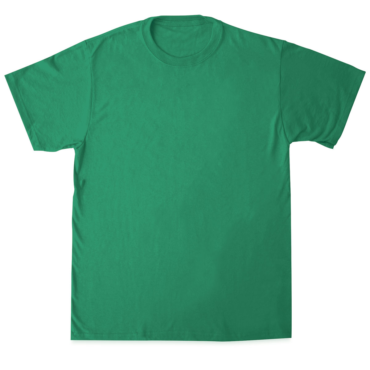 First Quality 50/50 T-Shirts, Adult Sizes - Kelly Green Medium | BLICK ...