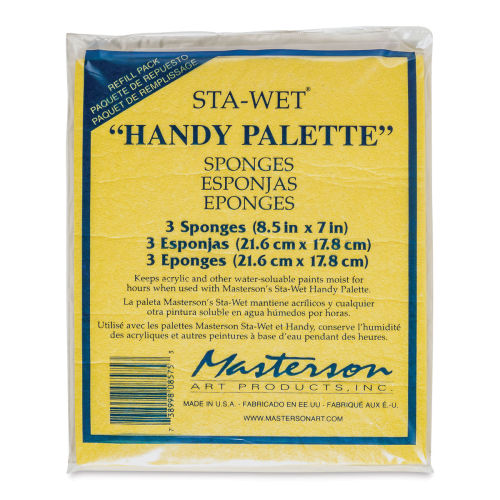 Masterson Art Products Sta-Wet Handy Palette- 8.5 x 7