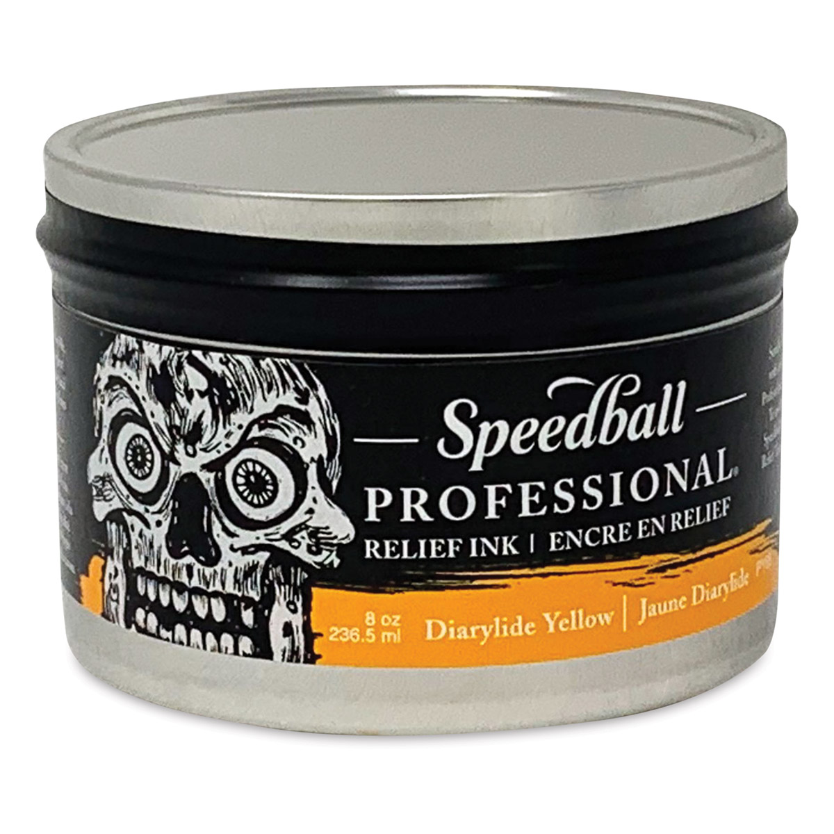 Speedball Professional Relief Ink - Diarylide Yellow, 8 oz