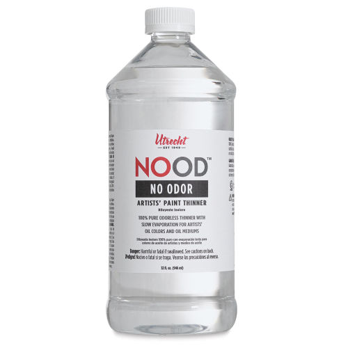 Utrecht NOOD Odorless Paint Thinner - 946 ml, Bottle