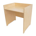 Whitney Brothers Childs Adjustable Economy Study Desk - Natural