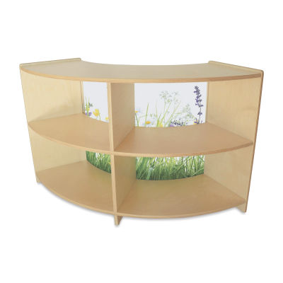 Whitney Brothers Nature View Curve Cabinet - Curved In