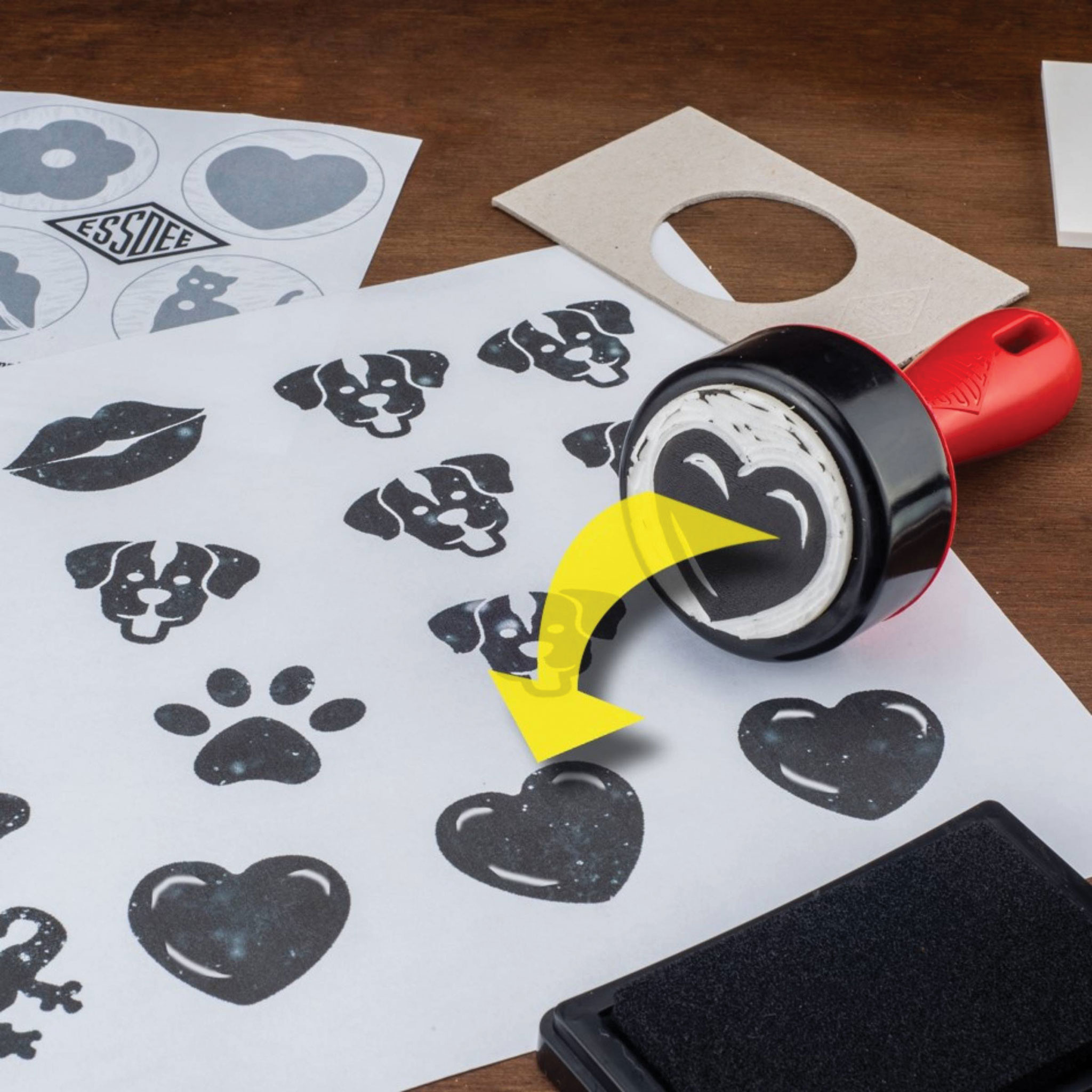 Making Our Own Rubber Stamps  Essdee Stamp Carving Kit 