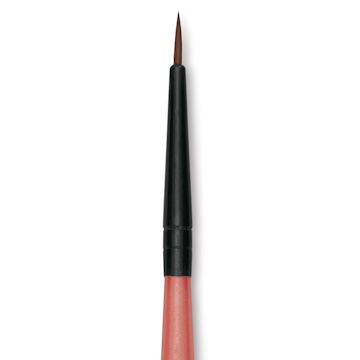 Open in modal - Dynasty Water Lily Watercolor Brush - Short Handle, Round, Size 2/0, close-up
