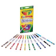 Crayola Erasable Colored Pencil Sets