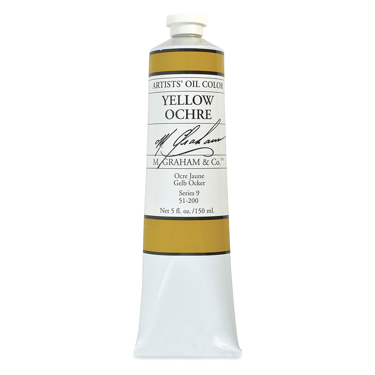 M. Graham Artists' Oil Color - Titanium White, 148 ml tube