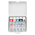 Holbein Acrylic Gouache - Primary Set, Set of 5 colors, Tubes