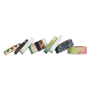 American Crafts Washi Tape - Color Kaleidoscope, 6 yd, Package of 6, Out Of Package