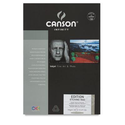 Canson Edition Etching Rag Inkjet Paper - Front of package shown