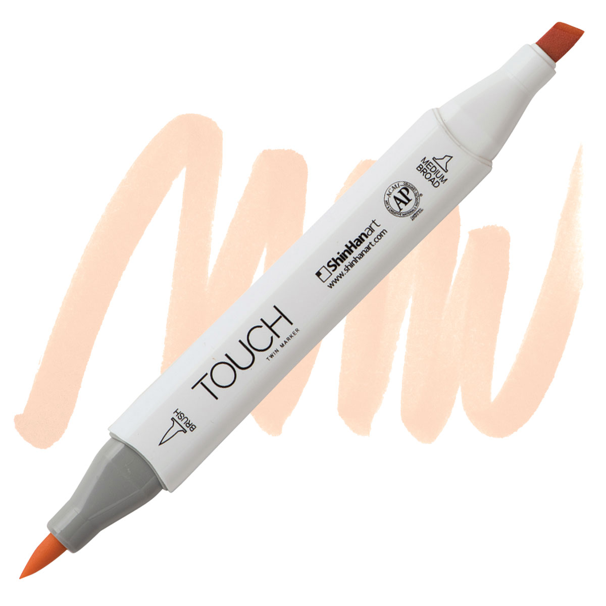 ShinHan Touch Twin Brush Marker - Salmon Pink YR25 | BLICK