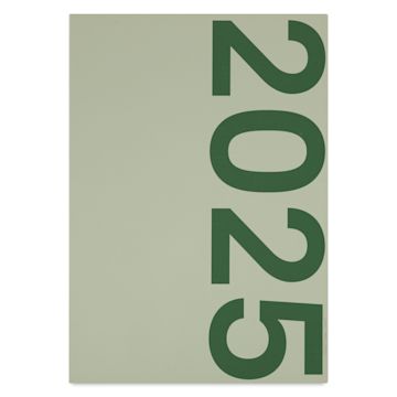 Open in modal - Gry Mattr 2025 Planner - Sea Green, front cover