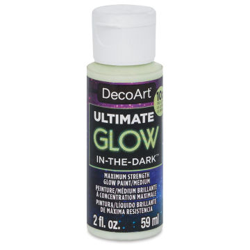 DecoArt Ultimate Glow-in-the-Dark Acrylic Paint - 2 oz