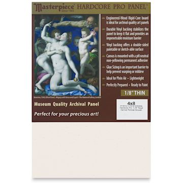 Open in modal - Masterpiece Carmel Hardcore Pro Canvas Panel - 4" x 8"