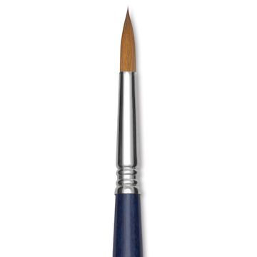 Open in modal - Escoda Chronos Brush - Long Handle, Round, Size 10, close-up