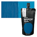 artPOP! Heavy Body Acrylic Paint - Cerulean Blue, 120 ml Pouch