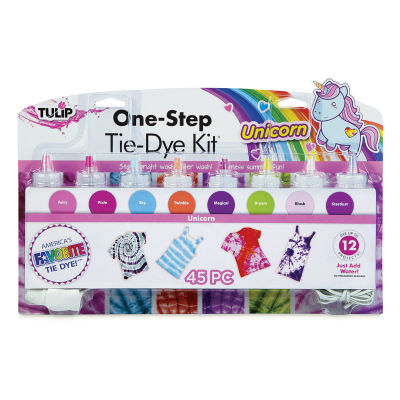 Tulip One-Step Tie-Dye Kit - Unicorn, Set of 8 Colors