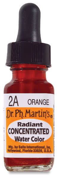 Dr PH Martins Watercolor Orange