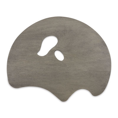 New Wave Wood Palette - Top view of Right Hand, Grey, Grand View Confidant style
